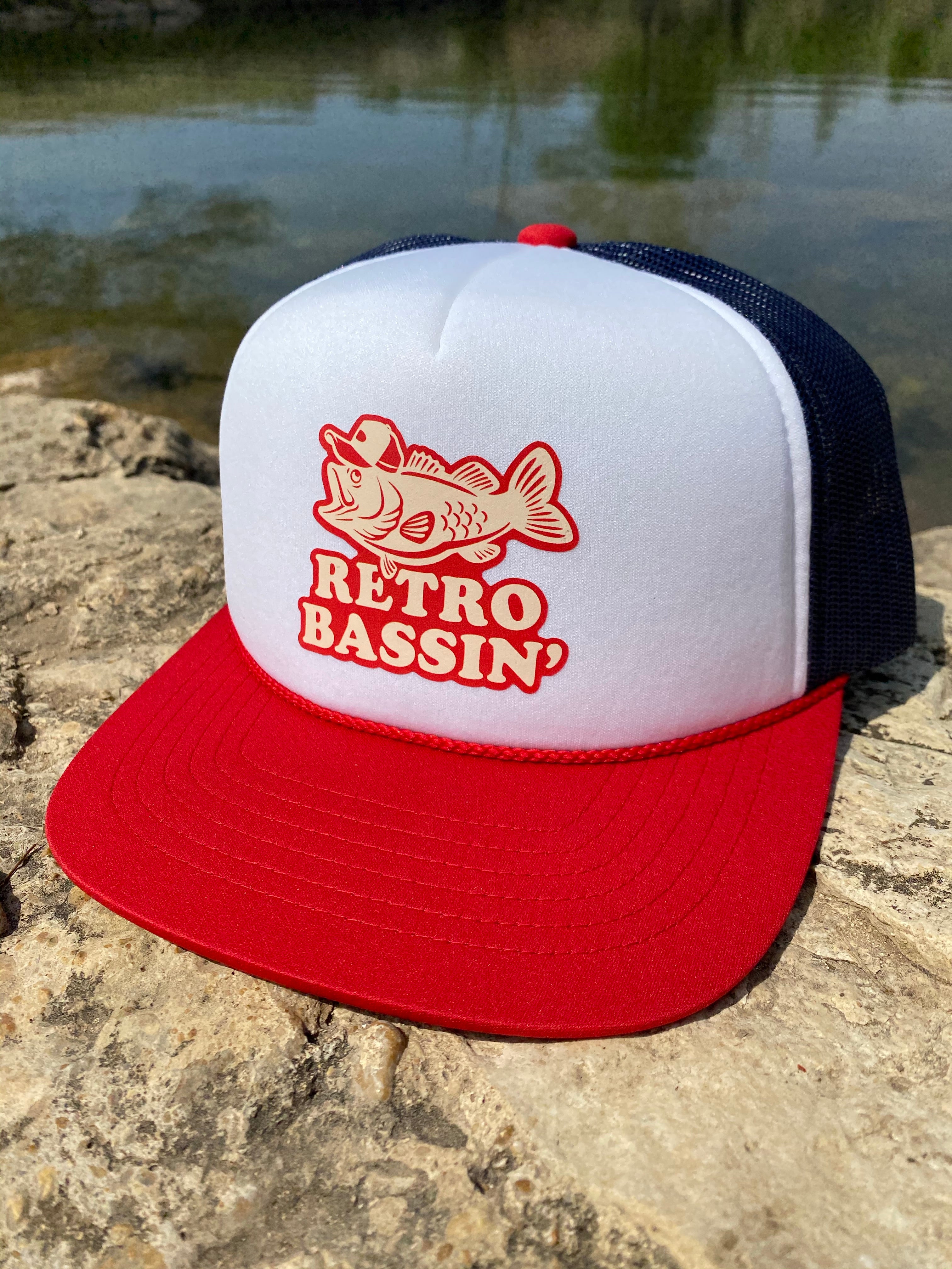 Retro Trucker Bassin\' Foam Hat